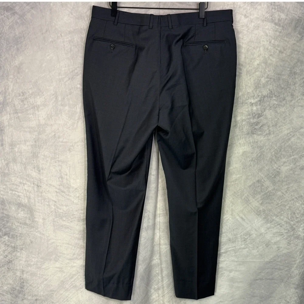 New Ermenegildo Zegna TROFEO COMFORT Wool Regular Fit Dress Pants Sz 36x29 NWOT